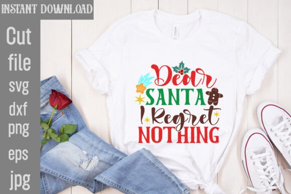 Dear Santa I Regret Nothing Embroidery Review