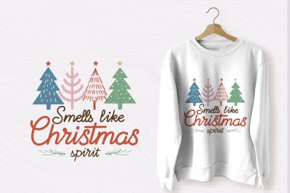 Funny Christmas Quotes SVG Smells Like Graphics and T-Shirt Designs