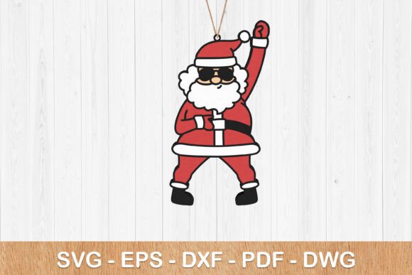 Funny Santa Hip Hop Ornament: Laser Cutting and Winter Amp Review