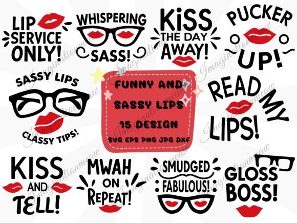 Sassy Lip SVG Bundle Review